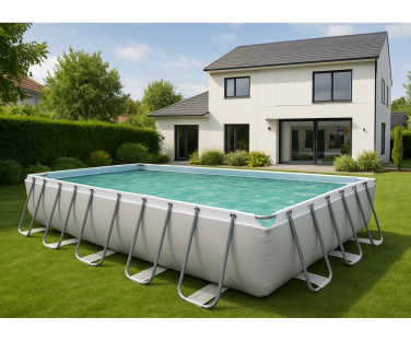 Stelażowy basen Warmtec BW760 - relaks w ogrodzie