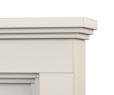 Wysokiej jakości płyta meblowa w kominku elektrycznym Ardila