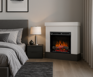 Kominek elektryczny Diro we wnętrzu