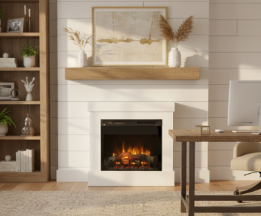 Kominek elektryczny Diro we wnętrzu