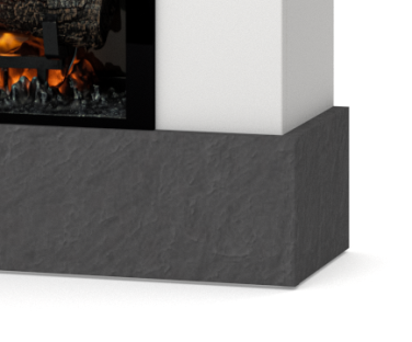 Wysokiej jakości płyta meblowa w kominku elektrycznym Diro