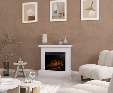 Kominek elektryczny Jukon w mieszkaniu