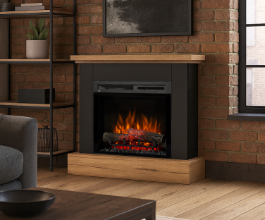 Kominek elektryczny Jukon w mieszkaniu