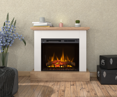 Kominek elektryczny Jukon w mieszkaniu