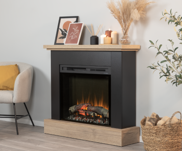 Kominek elektryczny Jukon w mieszkaniu