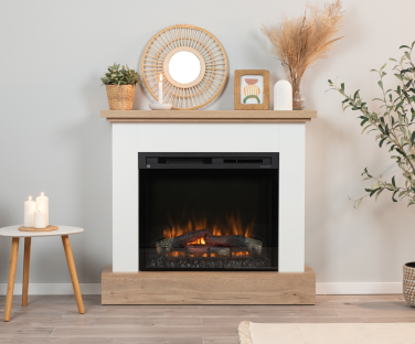 Kominek elektryczny Jukon w mieszkaniu