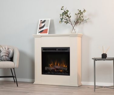 Kominek elektryczny Kelia we wnętrzu