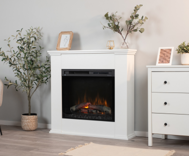 Kominek elektryczny Kelia we wnętrzu