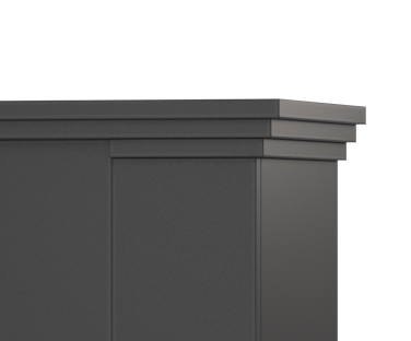 Wysokiej jakości płyta meblowa w kominku elektrycznym Kelia