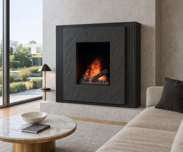 Kominek elektryczny Linario we wnętrzu