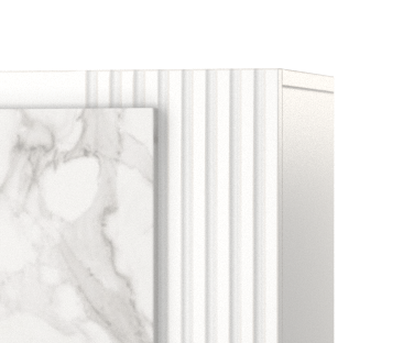 Wysokiej jakości płyta meblowa w kominku elektrycznym Linario