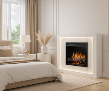 Kominek elektryczny Litos we wnętrzu