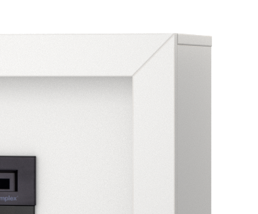 Wysokiej jakości płyta meblowa w kominku elektrycznym Litos