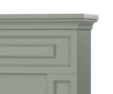 Wysokiej jakości płyta meblowa w kominku elektrycznym Lorin