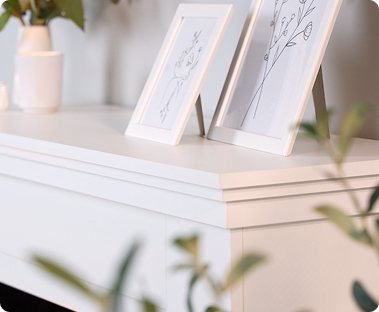 Wysokiej jakości płyta meblowa w kominku elektrycznym narożnym Luena