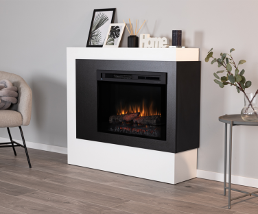 Kominek elektryczny Pulmari we wnętrzu