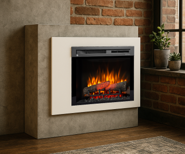 Kominek elektryczny Pulmari we wnętrzu