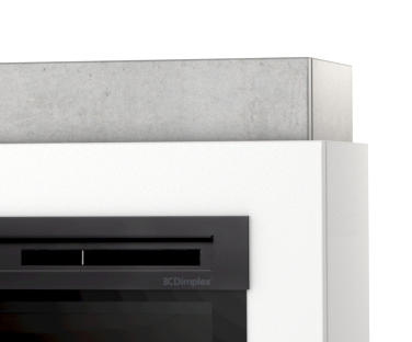 Wysokiej jakości płyta meblowa w kominku elektrycznym Pulmari