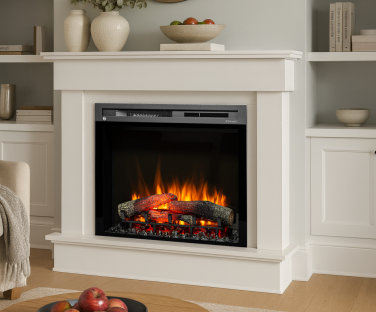 Kominek elektryczny Tormes we wnętrzu