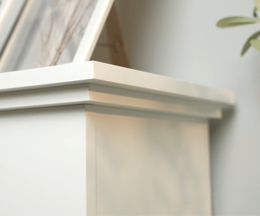 Wysokiej jakości płyta meblowa w kominku elektrycznym Tormes