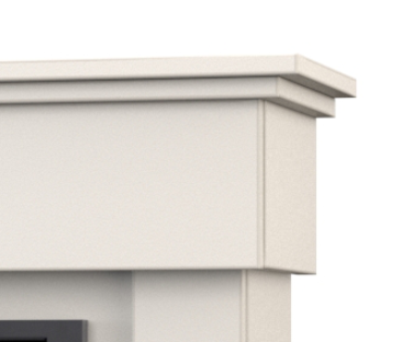 Wysokiej jakości płyta meblowa w kominku elektrycznym Tormes