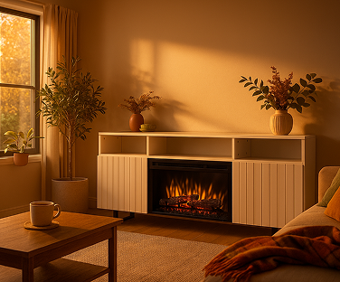 Szafka rtv Trivel we wnętrzu