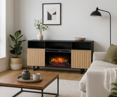 Szafka rtv Trivel we wnętrzu