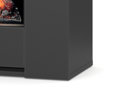 Wysokiej jakości płyta meblowa w kominku elektrycznym Zario