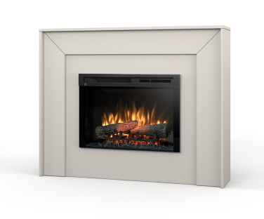 Kominek elektryczny Zuni we wnętrzu