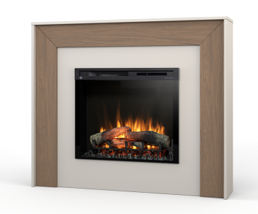 Kominek elektryczny Zuni we wnętrzu