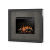 Warmtec Litos wkład Dimplex 28" XHD Optiflame - czarny, fornir kamienny Łupek Black