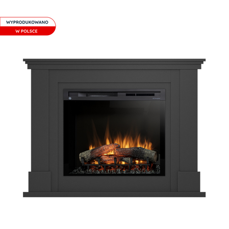 Warmtec Luena wkład Dimplex 28" XHD Optiflame - czarny