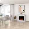 OUTLET: Warmtec Kelso wkład Dimplex 28" XHD Optiflame - biały mat