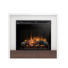 Warmtec Klar wkład Dimplex 28" XHD Optiflame - biały mat, ciemny dąb