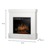 Warmtec Diro wkład Dimplex 23" XHD Optiflame - biały, marmur crystal