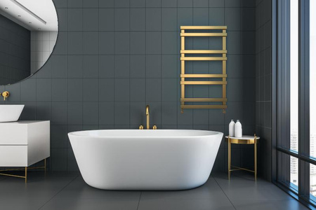 OUTLET: Warmtec Ventana 50x90cm złoty