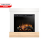 Warmtec Diro wkład Dimplex 28" XHD Optiflame - biały, dąb sonoma