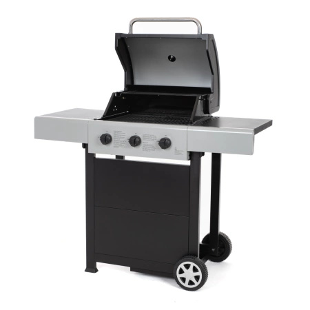 Ogrodowy grill gazowy Warmtec BlackFlame 7,2 kW + dodatkowe akcesoria