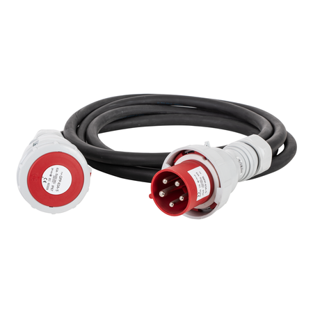 Przewód, przedłużacz siłowy 12m 63A/5P 5x10mm²