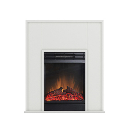 OUTLET: Warmtec Leggero z efektem Optiflame - biały mat