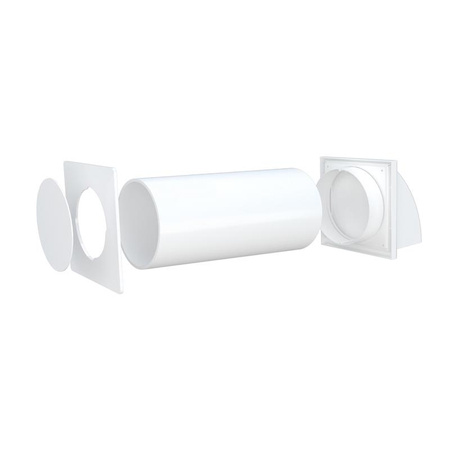 OUTLET: Zestaw instalacyjny rury wyrzutowej do klimatyzatora przenośnego ⌀13 cm