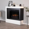 Warmtec Pulmari wkład Dimplex 26" XHD Optiflame - biały mat, czarny