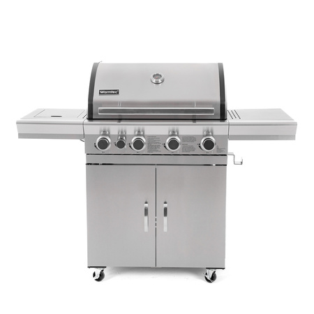 Ogrodowy grill gazowy Warmtec SilverFlame 17,5 kW