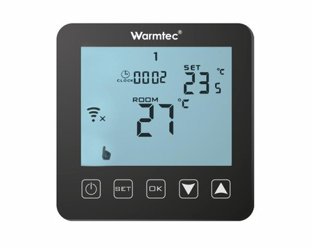 Warmtec AL-200/PRT-01 20,0m² 150W/m² czarny WiFi