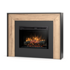 Warmtec Zuni wkład Dimplex 26" XHD Optiflame - czarny, jasny dąb
