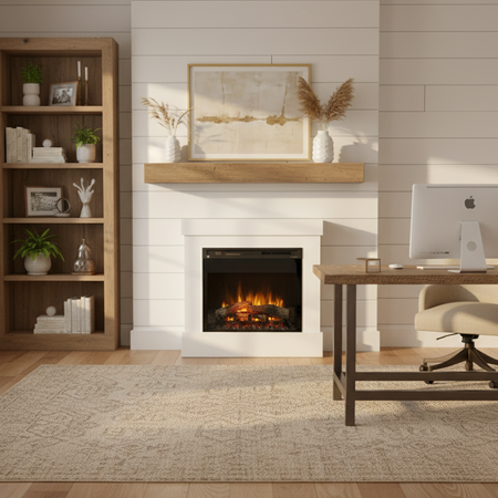 Warmtec Diro wkład Dimplex 28" XHD Optiflame - biały