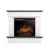 Warmtec Tormes wkład Dimplex 23" XHD Optiflame - biały mat, marmur czarny