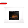 Warmtec Luena wkład Dimplex 23" XHD Optiflame - biały połysk, lakierowany