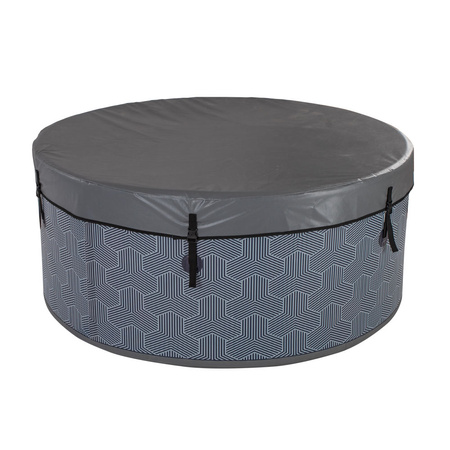 Zestaw premium basen z hydromasażem dmuchany ogrodowe spa Warmtec Sycylia 150 cm 1540 W