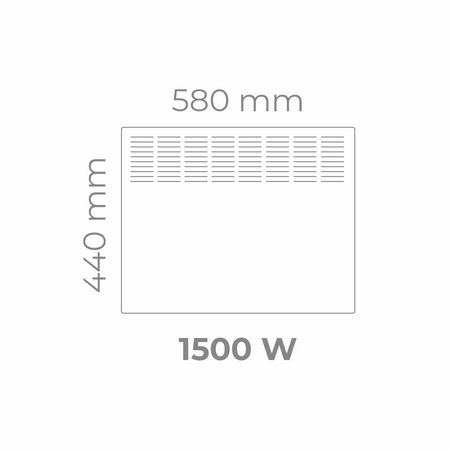 Intuis BASIC D 1500W